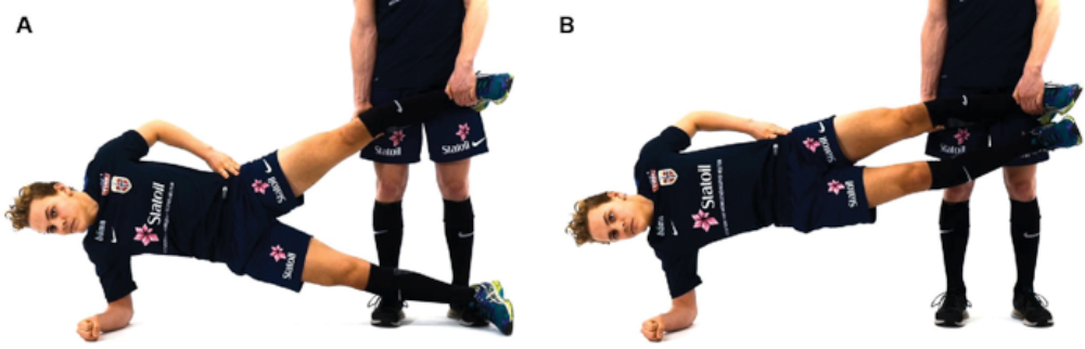 Copenhagen Adductor Exercise with Partner